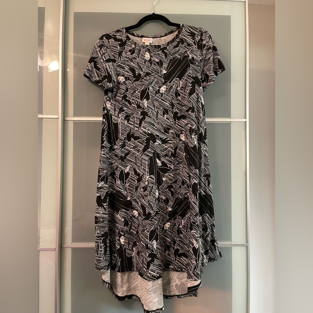 Maleficent LuLaRoe Carly dress